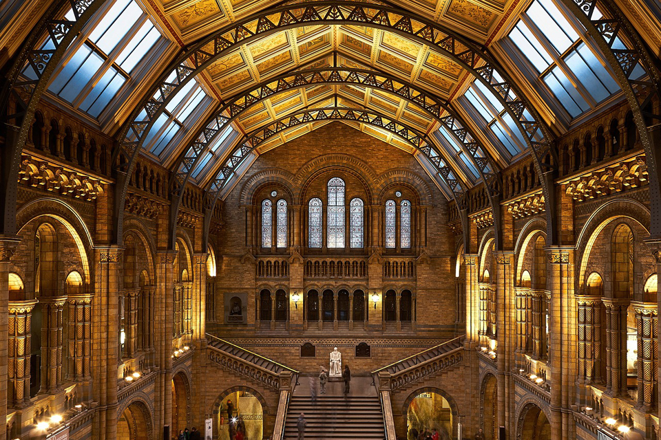 A large entrance hall